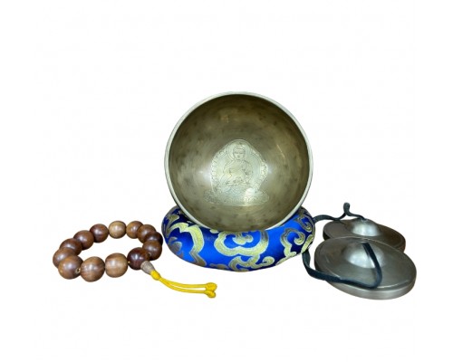 Buddha Carving  Singing Bowl